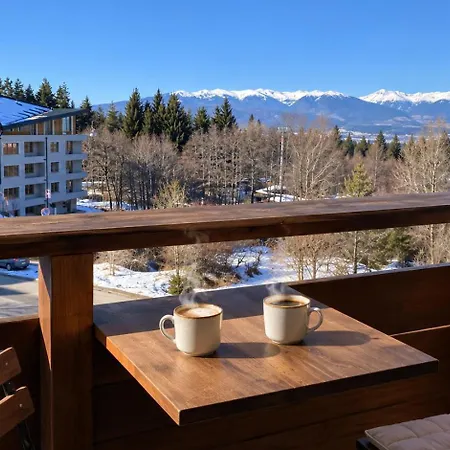 Deluxe Studio Near Ski Road Mountain View&Free Underground Parking * Банско