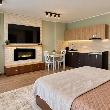 Deluxe Studio Near Ski Road Mountain View&Free Underground Parking Апартамент